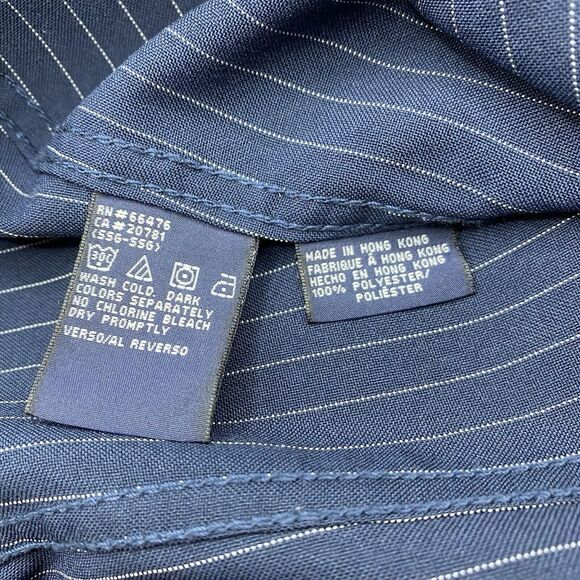 Tommy Jeans Vintage Y2K Size Medium Lightweight Shirt‎ Jacket Navy - Picture 11 of 12